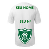 Camisa Do America Mg Seu Nome Seu Numero Personalizada 5%off