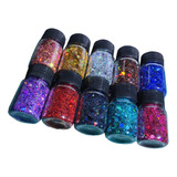 Molde De Fundición De Resina Colors Chunky Glitter Epoxy Res