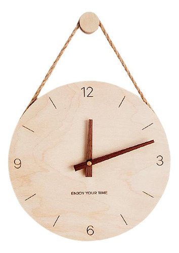 Moderno Reloj De Pared De Madera De 12  Decoración De Pared