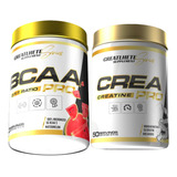 Bcaa Pro 40serv + Creatina 50serv Masa Muscular - Greatlhete