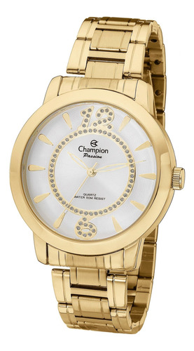 Relógio Champion Feminino Dourado - Passion - Ch24259h