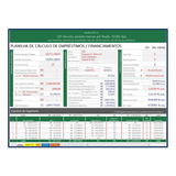 Planilha De Financiamento Cef Pré-fixado Sac 365d Dia Vcto