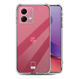 Capinha Capa Anti Shock Para Motorola Moto G84 + Película 3d