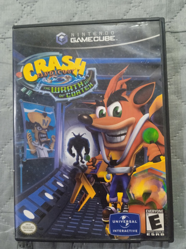 Crash Bandicoot The Wrath Cortex Original Nintendo Gamecube