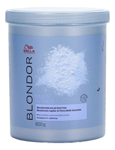 Polvo Decolorante Blondor Multi Blonde Wella 800 Ml