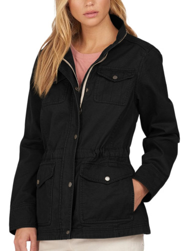 Chaquetas, Anorak Militar, Estilo Safari, Casual, Para Mujer