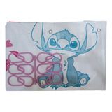 Cortina Baño Stich Con Protector Y Ganchos Unica