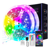 Tira De Luces Led Rgb 30m Bluetooth App Control Música Ritmo