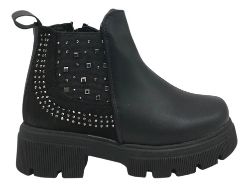 Botas Para Niña 4005 Brillos Con Elástico