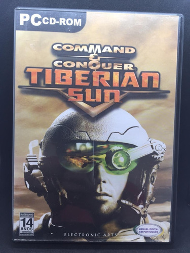 Command & Conquer Tiberian Sun - Jogo Pc Cib Cartão Resposta