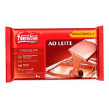 Barra De Chocolate Ao Leite 1kg  Nestlé
