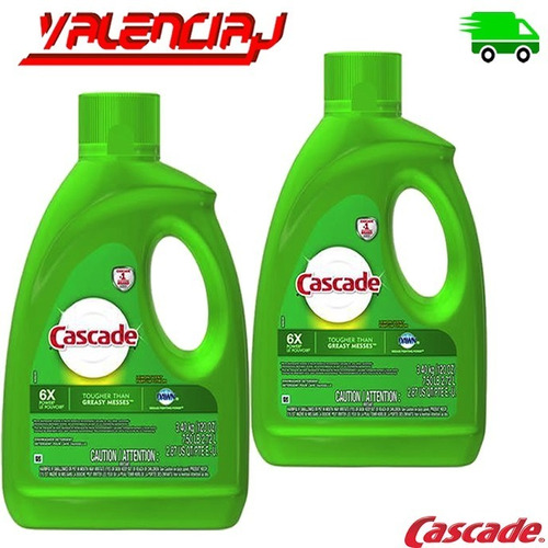 Detergente Lavavajillas Cascade - Unidad a $130900