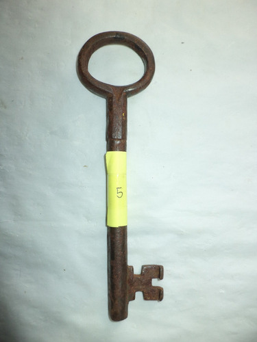 Antigua Llave De Hierro Para Portón. 16 Cm. 5