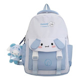 Mochila Cinnamoroll Con Bonito Diseño De Dibujos Animados En