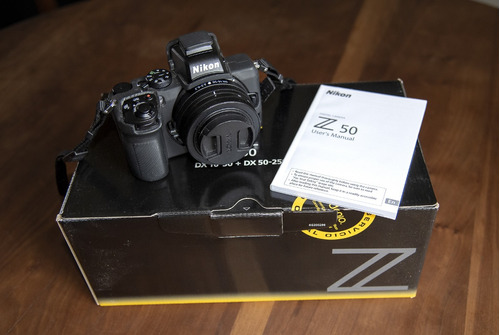 Cámara Nikon Z50 Mirrorless.