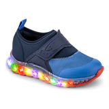 Zapatillas Bibi Niños Roller Luces Led Colores Kids Rimini