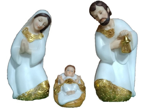 Nacimiento Pesebre Resina 12cm X3 Pz