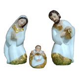 Nacimiento Pesebre Resina 12cm X3 Pz