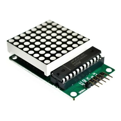 Matriz LED 8x8 MAX7219 Arduino Raspberry 5V Modulo Practinet Rojo | MercadoLibre