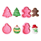 Cortante Expulsor Cookies Navideñas Fondant Porcelana Masa