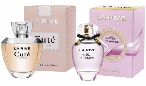 Kit 2 Perfumes La Rive - Cuté 100ml + In Flames 90ml