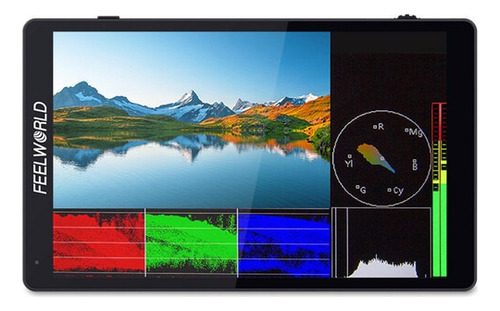 Monitor Referência Feelworld F7 Pro 4k Touch Hdmi 3d Lut Ips