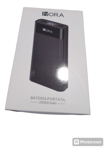 Powerbank Batería Portátil 1hora 20000 Mah