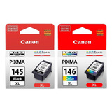 Pack 2 Canon Original Pg-145xl Cl-146xl Ip2810 Mg2410 C/iva