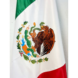 Juego Escolta Bandera De México, Asta, Moño Y Portabandera