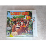 Juego Donkey Kong Country Returns 3d Nintendo 3ds Usado