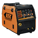 Soldadora Inverter Lusqtoff 3 En 1 Mig Tig Mma 180a Star Mig Color Naranja Frecuencia 50/60