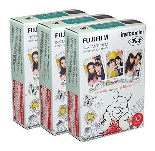 Mini Instax Pooh 30 De Pel¡cula Para Fuji 7s 8 25 50 9...