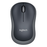 Mouse Logitech M185 Inalambrico Grey Color Negro