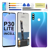 Pantalla Para Huawei P30 Lite 24mpx Mar-lx3a Y Tapa Trasa