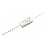 Resistor De Porcelana 0r33 (0,33r) 5w (lote De 30 Peças)