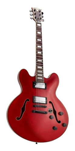 Guitarra Elétrica Phx Eclipse Ac-1 De  Tília Vermelha Verniz Com Diapasão De Pau-rosa