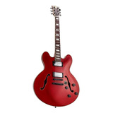 Guitarra Elétrica Phx Eclipse Ac-1 De  Tília Vermelha Verniz Com Diapasão De Pau-rosa