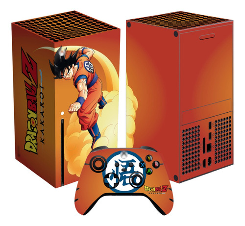 Skin Kakarot Para Xbox Series X Set Stickers