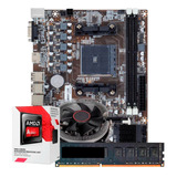 Kit Upgrade Amd A6-7480 + Cooler + Placa Mae Fm2 + 8gb Ddr3