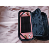 Nitendo Switch Lite Coral Pouco Usado 