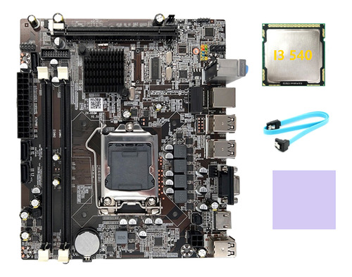 La Placa Base H55 Lga1156 Es Compatible Con Cpu Dd De La Ser