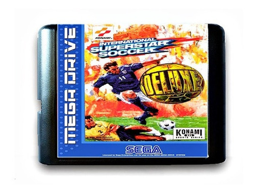 Jogo De Mega Drive, International Superstar Soccer Deluxe