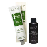 Tinta So Pure Keune 60ml + Ox Cream Dev 6% 20vol 60ml