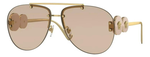 Versace Ve2250 1486/93 New Aviador Gold Brown