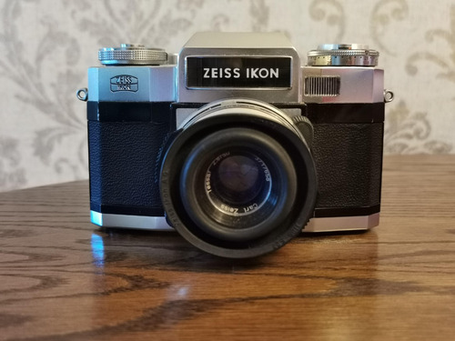 Camara Zeiss Ikon Contaflex 35mm Film Tessar 2.8/50mm