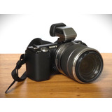 Câmera Sony Nex 5n Com Lente 18-55 E Visor Tru-finder