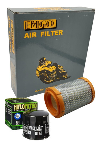 Filtro Aire Ducati Scrambler 800 + Filtro Aceite A696d