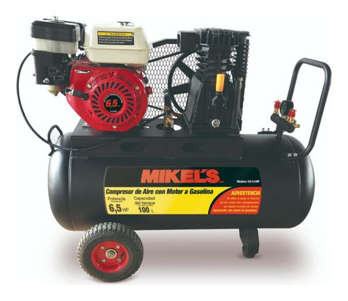 Compresor De Aire 6.5 Hp Motor A Gasolina (100 Lts)