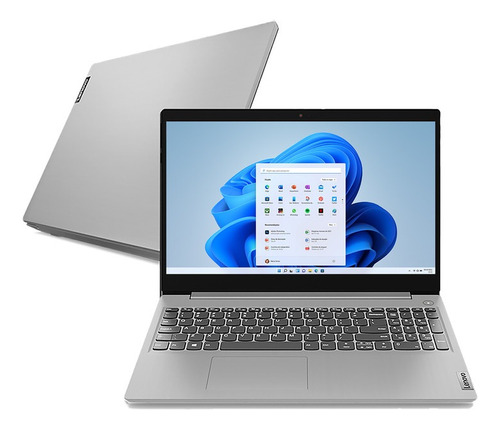 Notebook Idea 3i 15.6 82bs000gbr I5 8gb Ssd 256gb W11 Lenovo Cor Prateado