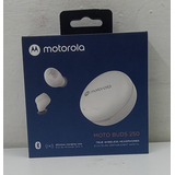 Audifonos True Wireless Motorola Buds250 Blancos 18hrs Water